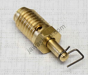 Needle valve of carburetor float (Jawa 50 Babetta 207 210) / 