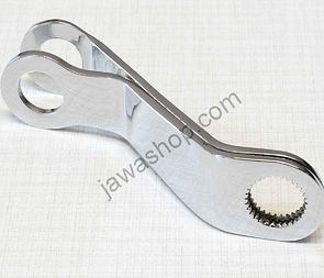 Brake arm lever - rear, chrome (CZ 125 150 C) / Brake arm lever - rear, chrome (CZ 125 150 C) /