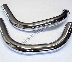 Exhaust pipe set (CZ 250 350 471 472) / 