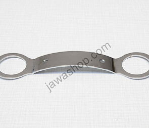 Front mudguard holder - upper, chrome (Jawa 350 634) / Front mudguard holder - upper, chrome (Jawa 350 634) /