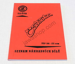 Spare parts catalog - A5, CZ (CZ 175 scooter  501) / 