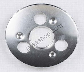 Wheel hub cover - rear (Jawa 50 Pionyr 555) / 