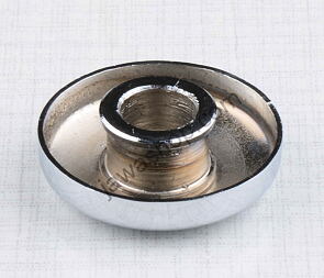 Cover of wheel bearing - chrome (Jawa 50 Pionyr 550) / 