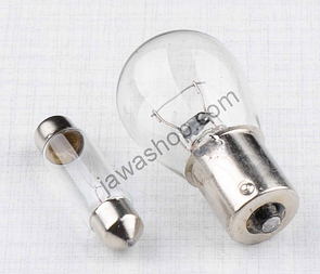 Bulb set 6V - 2pcs (Jawa 50 Babetta 207) / 