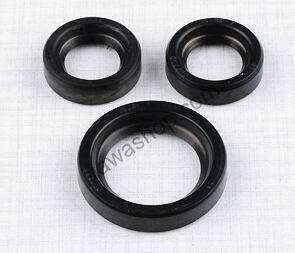 Sealing ring of engine - set II, 3pcs (Jawa 50 Pionyr 550) / 