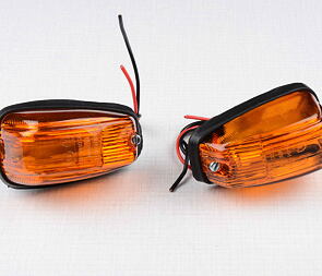 Front blinker set - rod 25mm (Jawa, CZ Panelka) / Front blinker set - rod 25mm (Jawa, CZ Panelka) /