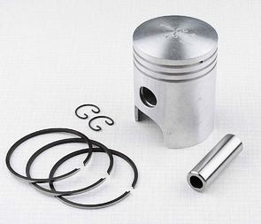 Piston set 58.00 - 60.00mm, pin 16mm - RIGHT (Jawa 350  - 12V) / 