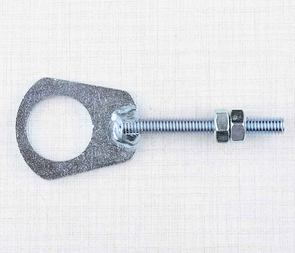 Chain adjuster - right (Jawa 90, Pionyr 555) / 