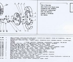 Spare parts catalog - A4, multilanguage (Jawa 350 638 639) / 