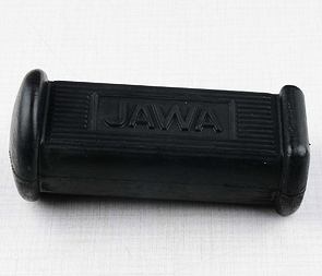 Footrest rubber - Jawa logo (Jawa) / 