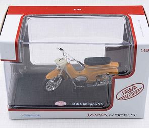 1:18 scale model Jawa 50 Pionyr type 21 - YELLOWISHBROWN / 