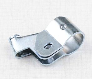 Lever bracket with thread - right, zinc (Jawa 50 Pionyr, Babetta) / 