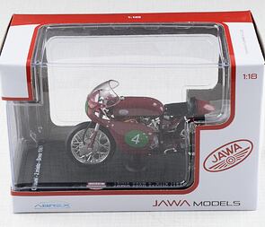 1:18 scale model Jawa 250R 2xOHC (1961) / 