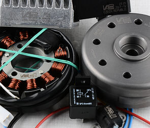 Ignition set VAPE 6V SZ14 - single output (Jawa CZ 125 175 250) / 
