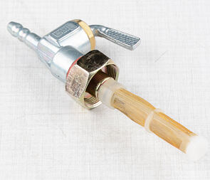Fuel tap with nut - Jikov (Jawa CZ 125 175 250 350) / Fuel tap with nut - Jikov (Jawa CZ 125 175 250 350) /