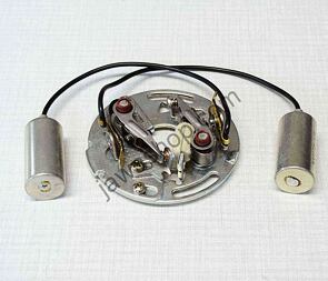 Contact breaker base plate set 2-cylinders (Jawa 350) / Contact breaker base plate set 2-cylinders (Jawa 350) /