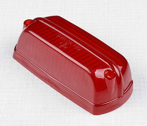Tail lamp cover - red (CZ, Scooter, PAV 40) / 