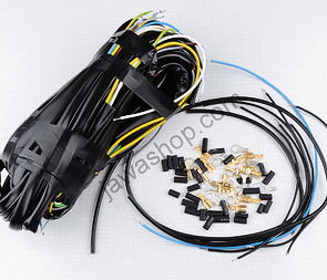 Electro cables set (ES9 - B,DS) (CZ Scooter) / 