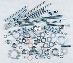 Engine bolt & nut pack (Jawa 350 Kyvacka) / 