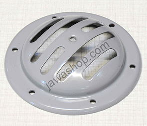 Electric horn cover - grey (Jawa 50 Pionyr) / 