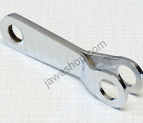 Brake arm lever 90mm (Cr) (Jawa CZ 125 175 250 350 Panelka) / 