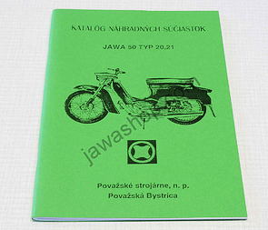 Spare parts catalog - A5, SK (Jawa Pionyr 20, 21) / 