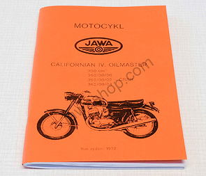 Spare parts catalog - A5, CZ (Jawa 350 Californian / 362) / 