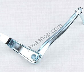 Gear lever - zinc (Jawa 50 Pionyr 550 555) / 