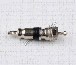 Tyre valve - short (Jawa CZ 125 175 250 350) / 