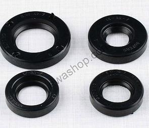 Sealing ring of engine - set, 4pcs (Jawa 50 Pionyr 20 21 23) / 