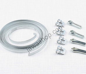 Clamp of front fork rubber sealing - set (Jawa 50 Pionyr) / 