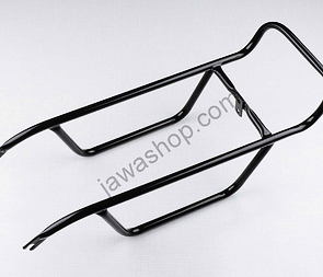 Rear carrier - low mount black (Jawa 50 Babetta 210) / 