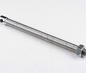 Axle of front wheel M14-1,5x210mm with nut (Jawa 250 350 Bizon) / 