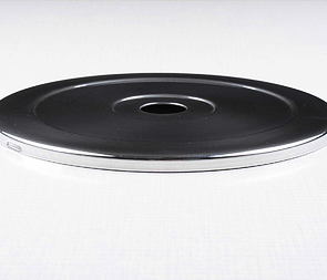 Wheel hub cover front - polished (Jawa CZ 125 175 250 350 Panelka) / 