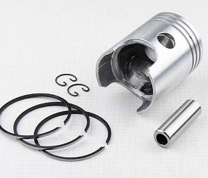 Piston set 58.00 - 60.00mm, pin 16mm - RIGHT (Jawa 350  - 12V) / 