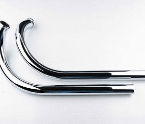 Exhaust pipe set (CZ 175 scooter 501) / 