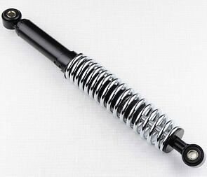 Rear shock - chrome (Jawa 50 Pionyr 20,21,23) / 