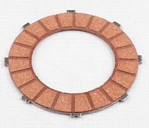 Clutch plate - ferodo (Jawa 250 350 Panelka) / 