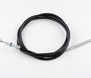 Front brake bowden cable with adjustment (CZ Scooter) / 