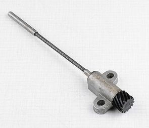 Speedometer gear drive complete - 14t, original (CZ 125 175 250) / 