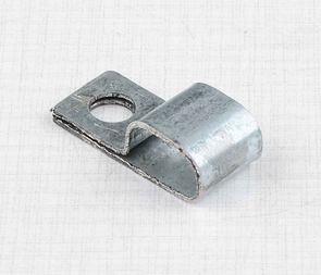 Clamp of rear brake bowden cable (Jawa 50 Pionyr) / 
