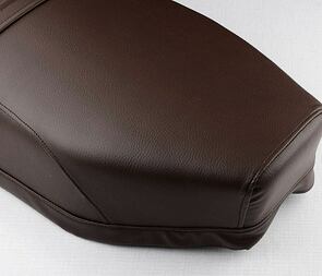 Seat dark brown - flat (Jawa CZ 250 350 Panelka) / 