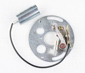 Contact breaker base plate set 1-cylinder (Jawa CZ 125 175 250 350) / Contact breaker base plate set 1-cylinder (Jawa CZ 125 175 250 350) /