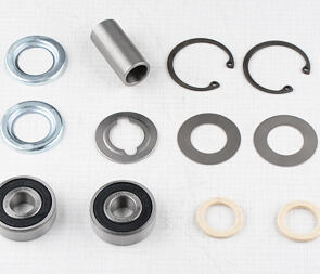 Wheel hub bearing set with spacer 44mm (Jawa CZ 125 175 250 Kyvacka) / Wheel hub bearing set with spacer 44mm (Jawa CZ 125 175 250 Kyvacka) /