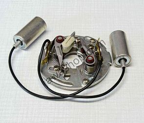 Contact breaker base plate set 2-cylinders (Jawa 350) / Contact breaker base plate set 2-cylinders (Jawa 350) /