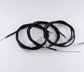 Bowden cable set (CZ Scooter) / 