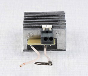 Electronic regulator 6V 45W (-) pole (Jawa CZ 125 175 250 350) / 