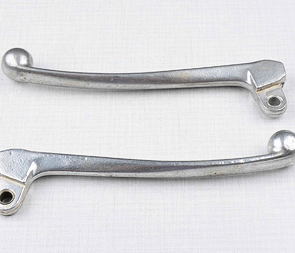 Brake and clutch lever set with ball-end (Jawa 350 634) / 