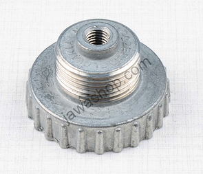 Lid of throttle valve with thread (Jawa CZ 125 175 250 350) / 