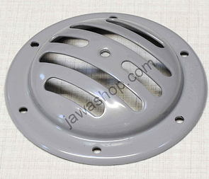 Electric horn cover - grey (Jawa 50 Pionyr) / 